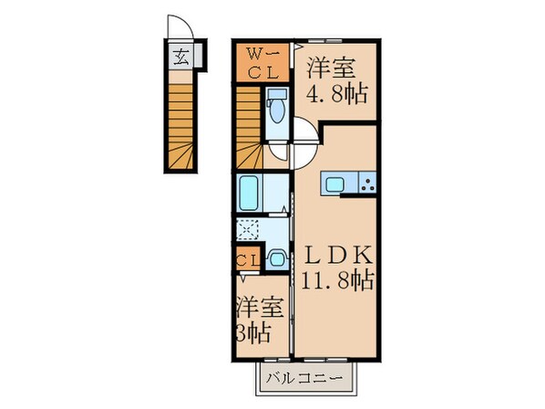 D-room築上町の物件間取画像